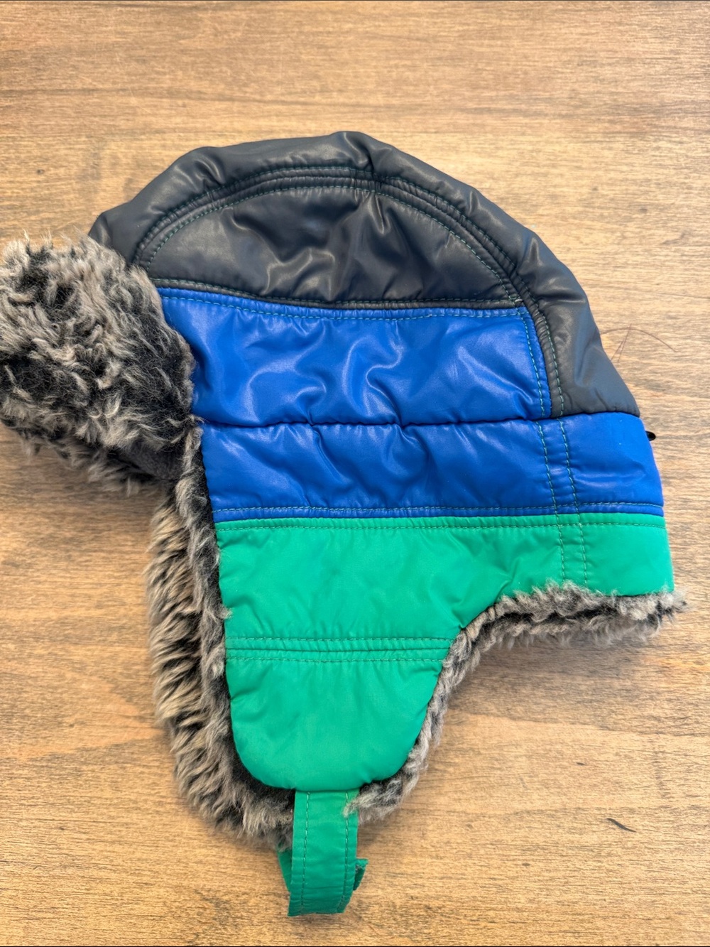 REI toddler  Faux-Fur Trapper Hat 2t-4t